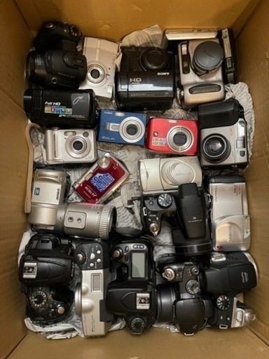 デジカメ 大量まとめ 約90個 Canon SONY OLYMPUS Nikon