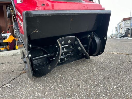 USホンダ エンジン 手押し式除雪機 HS720 除雪幅47㎝ ゴム製オーガ 