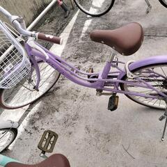 22インチ　女の子用　自転車