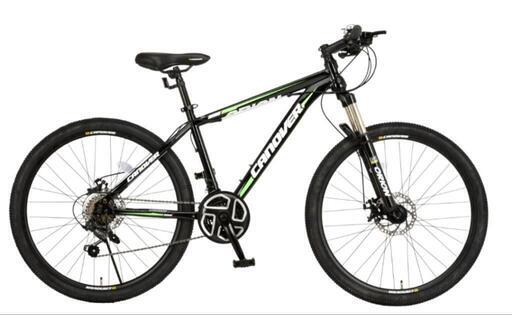 組立・整備済み】マウンテンバイク 前後ディスクブレーキ ブラック