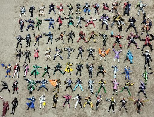 仮面ライダーフィギュアまとめ売り