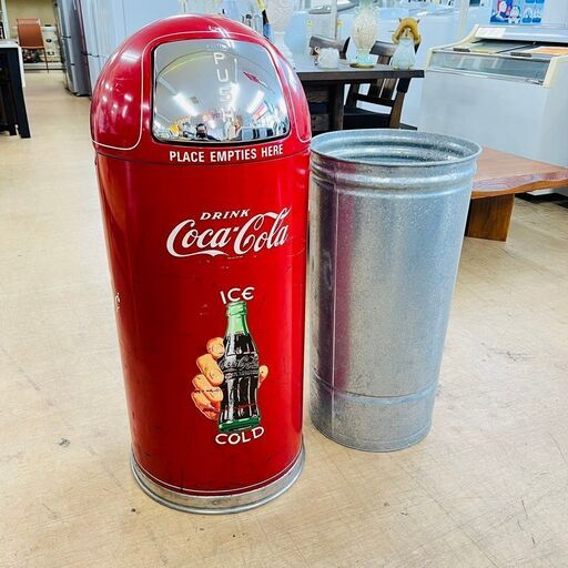 コカ・コーラ ゴミ箱 空き缶入れ ビンテージ レア
