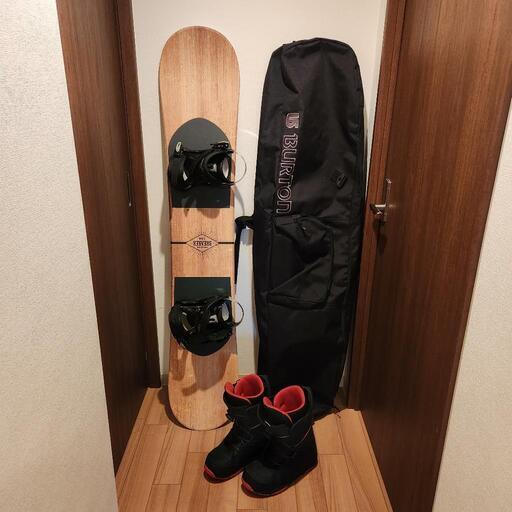 【まだあります】スノーボードセット　TWO B ONE(ケースBURTON)