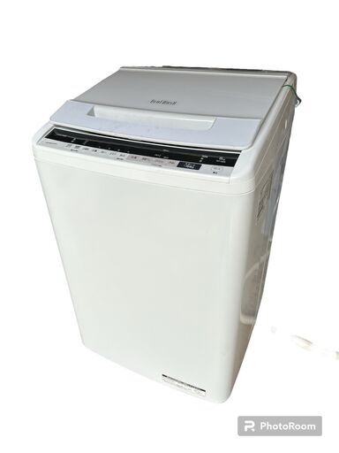 HITACHI ビートウォッシュ 全自動洗濯機 BW-V80E 2020年製 8kg 全自動電気洗濯機