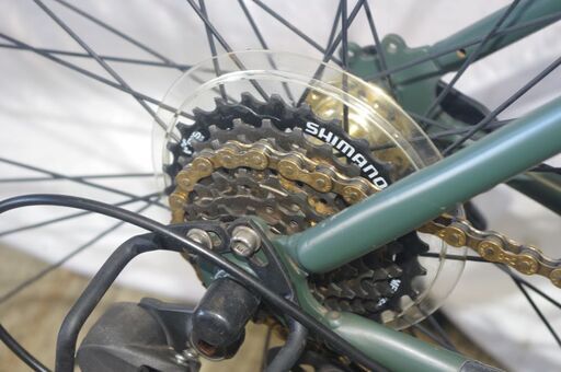 一般スポーツ自転車】バックパッカー609 (マットオリーブ) | Welby 