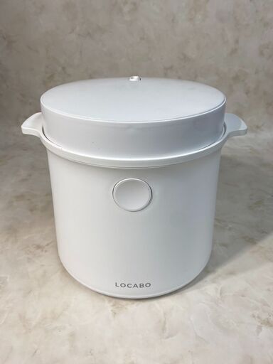 A4167　LOCABO　炊飯器　2021年製　JM-C20E-W