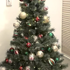クリスマスツリー イルミネーションライト&飾り付き（一式）🎄