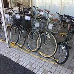 ☆ジモティ割あり☆ 軽快車 20インチ グリーン系 クリーニング済み SJ4333