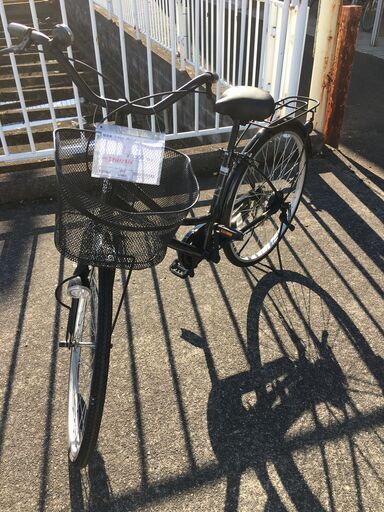 ★ジモティ割あり★  軽快車。 26インチ ブラック クリーニング済み SJ4335