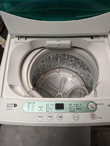洗濯機  4.5kg　2016年製