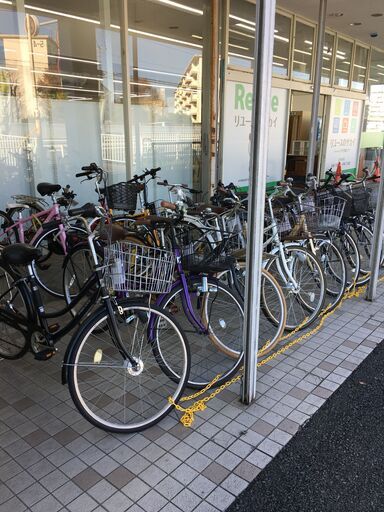 ☆ジモティ割あり☆ 軽快車 26インチ パープル クリーニング済み SJ4339