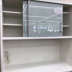☆ジモティ割あり☆ 松田家具 食器棚 ホワイト H198×W117×D49 クリーニング