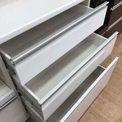 ★ジモティ割あり★ 松田家具 食器棚 ホワイト H198×W117×D49 クリーニング済み KJ3790 ☆ジモティ割あり☆ 松田家具 食器棚 ホワイト H198×W117×D49 クリーニング