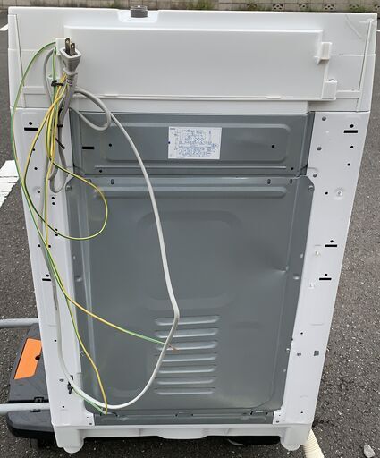 TOSHIBA 全自動電気洗濯機 ザブーン 7kg AW-7D7(W) 2019年製 ホワイト ステンレス槽 乾燥 東芝 【動作品/千葉】