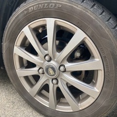 155/65 R14 スタッドレスタイヤ　軽自動車　ホイール付き...