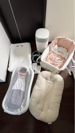\u003c美品\u003e新生児用品5点セット(Snuggle me lounger付)