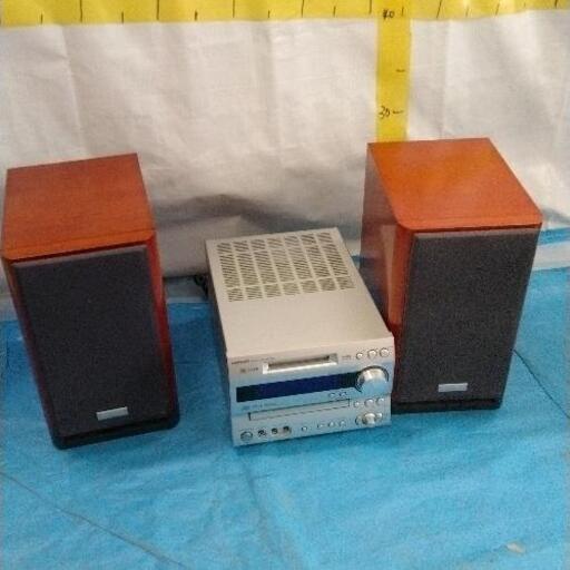 1202-135 ONKYO CD/MD コンポFR-N9X スピーカーD-N9X