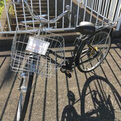 ★ジモティ割あり★  軽快車 26インチ ブラック クリーニング済み SJ4340 ☆ジモティ割あり☆ 軽快車 26インチ ブラック クリーニング済み SJ4340