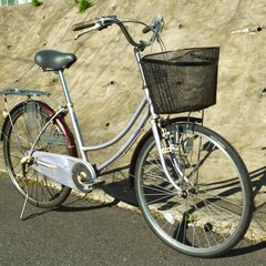 【商談成立】完全整備済み中古自転車　24インチ軽快車　内装3段変...