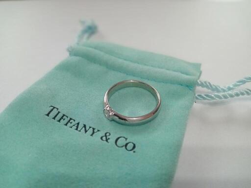 【決定致しました】ティファニー指輪　鑑定書付き　TIFFANY\u0026CO.