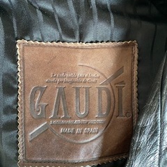 売切/値下げ‼️ GAUDI スペイン製　レザーコート（ラム皮）