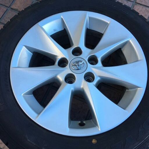 アルファード30系 純正ホイール4本セット アイスナビ6 17インチ【市川