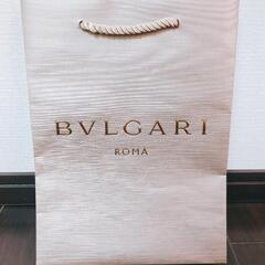 【ショップ袋】BVLGARI シャンパンゴールド 28.0×21...