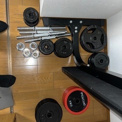 ダンベルシャフト、プレート