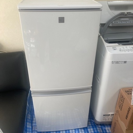 SHARPA SJ-14E7 冷蔵庫 137L 2019年製 大田区引き取り限定