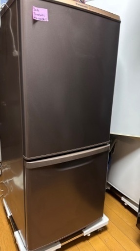冷蔵庫49 Panasonic 2016年製 ブラウン 大阪市内 配達設置無料 保管場所での引取は値引きします