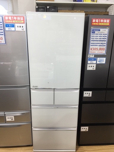 MITSUBISHI(ミツビシ)の5ドア冷蔵庫(2016年製)をご紹介します‼︎ トレジャーファクトリーつくば店
