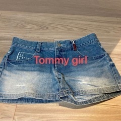 Tommy girl デニムショートパンツ　