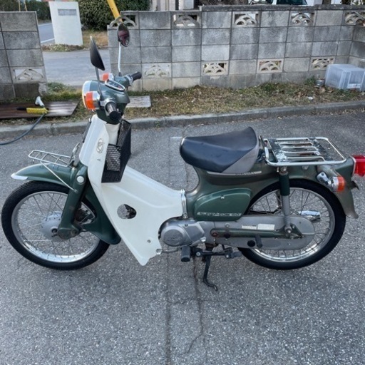 ホンダ　スーパーカブ50 88 6V→12V変更済み ホンダ スーパーカブ50 88 6V→12V変更済み 6vスーパーカブと12Vスーパー