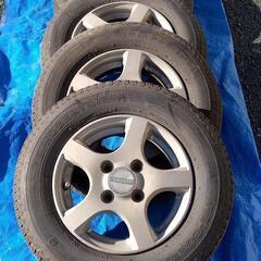 軽トラ用ノーマルタイヤホイールセット145R12交換コミ