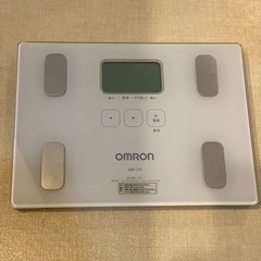 【受渡者決定】OMRON オムロン　体重計、体脂肪計