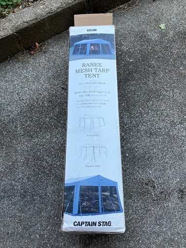 タープテント　350×380（1度使用）