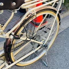 《商談中》　自転車　シティバイク　マルキン MK-23-013 [シティサイクル RYフロートミックス 26インチ 外装6段変速 ベージュ] ギア　FROATMIX  街乗り　町乗り　クリスマス　プレゼント