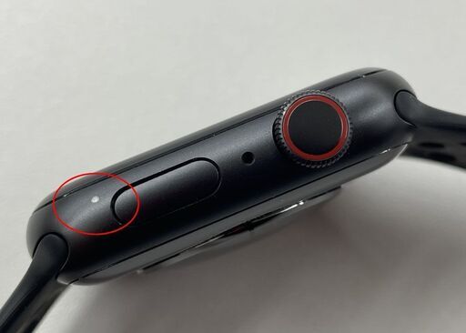 Apple Watch Nike Series5 44mm GPS+Cellular MX3F2J/A 『バッテリー 100％』 ブラック アップルウォッチ5 ナイキ 本体 A2157 札幌市