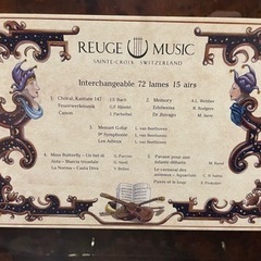 REUGE MUSICオルゴール スイス製 D7338