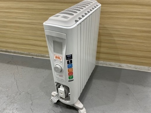 DeLonghi デロンギ オイルヒーター BelCaldo ベルカルド RHJ75V0915-GY リモコン付き