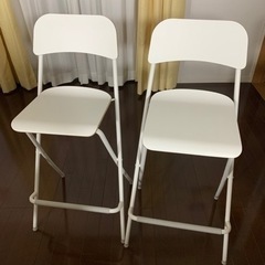 IKEA  イケアフランクリン折りたたみ椅子　２脚