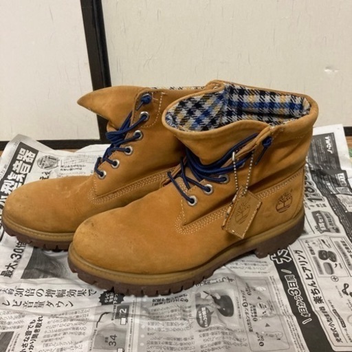 timberland ブーツ　サイズ8W