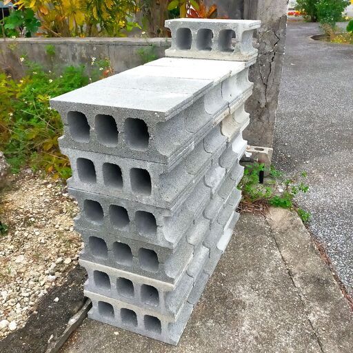 コンクリートブロック 31個 厚み15cm