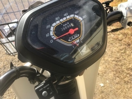 ◇美品！ スーパーカブ プロ 50 9700km タイヤ新品 グリップヒーター