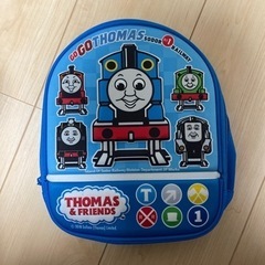 【新品 未使用】トーマスかばん リュック＊リュックサック＊青