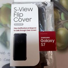未使用 Galaxy s7 s-view frip ケース