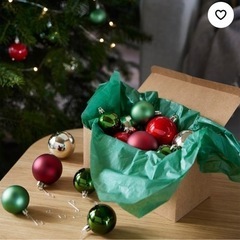 クリスマスツリー飾り（IKEA）