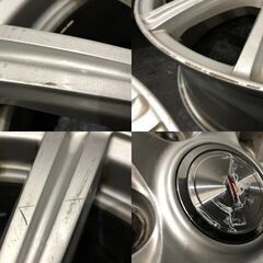 Weds JOKER ウェッズ ジョーカー 社外ホイール 18インチ 4本 7.5J5HPCD114.3+53 エスティマ ヴェゼル C-HR等　(VHM654)