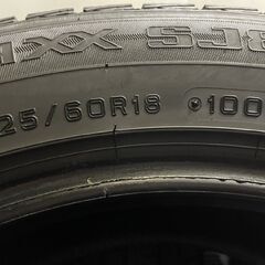DUNLOP WINTER MAXX SJ8 225/60R18 18インチ スタッドレス 4本 19年製 