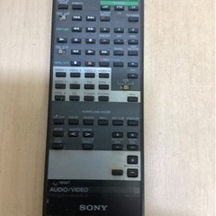 SONY オーディオビデオ　リモコン　RMーP651（P-129）